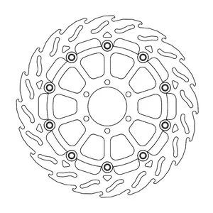 Rotor de freno flotante serie Flame de Moto-Master