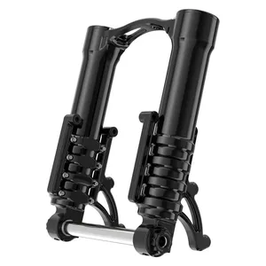 Arlen Ness, piernas inferiores de horquilla Method No Flex. Radial. Negro