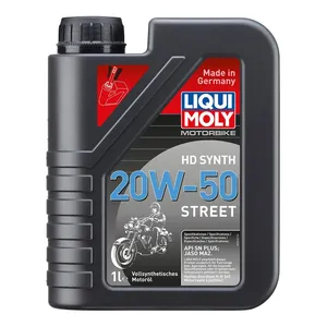 Liqui Moly, aceite de motor HD sintético 20W-50 Street. 1 litro