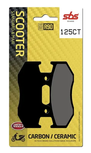 Pastillas de freno Carbon Tech Organic CT para scooter