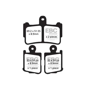 Pastillas de freno EBC Double-H Sintered