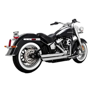 Escape Vance & Hines, Big Shots escalonado 2-1/2" PCX. cromado