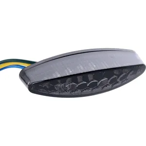 Luz trasera LED super-mini LPL. Lente ahumada