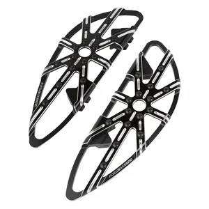 Arlen Ness, plataformas para conductor M8 Softail de 10 calibres. Negro
