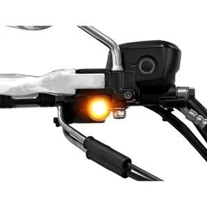 Zieger intermitentes LED bajo manillar # 4, negro