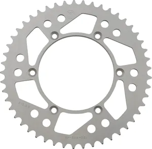 Piñón trasero de aluminio - 49 dientes plateado <span style="color: red;font-size: 0,5em">- ALMACEN USA-</span>