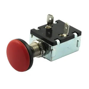 Chris Products, interruptor push-pull. Rojo iluminado