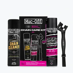 Kit de cuidado de cadena off-road con cepillo y aplicador