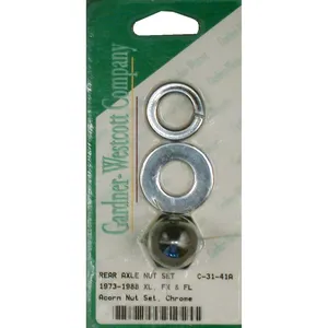 Juego de tuercas de eje acorn traseras, rueda trasera. <span style="color: red;font-size: 0,5em">- PEDIDO ESPECIAL -</span>