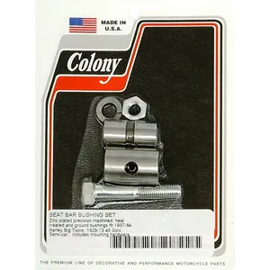 Colony, juego de bujes para barra T. Zinc