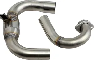 Tubo de escape Megabomb con tubo intermedio - Colector acero inox. MGBMB YZ250F