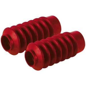 Fundas Bobber para tubos de 41mm. Rojo