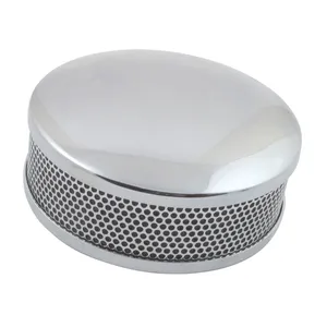 Conjunto de filtro de aire Dragtron Star. Cromado