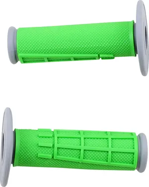 Puños Comp con diseño de rombo y rejilla parcial - Puños Half Waffle Compound verdes