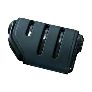 Kuryakyn, Trident dually ISO foot pegs. Negro. sin adaptador