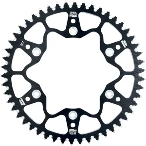 Corona 7075 Racing MX - Piñón trasero 520 53T negro
