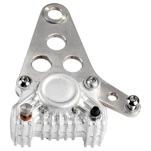 Soporte de pinza trasera K-Tech Super Freni. Sin tratar