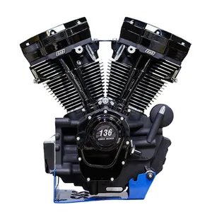 S&S, motor Softail MK136B / 2.2 litros con leva 550G