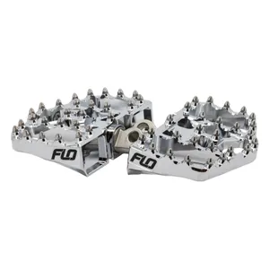 Flo Motorsports, estribos V4 BMX Mini. Cromo