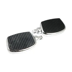 Kit de estriberas mini. 3" de largo. Cromado