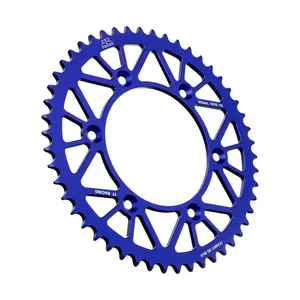 Coronas traseras de aluminio - Piñón RL 50T HUS azul