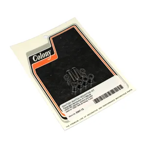 Kit de montaje para interruptor de encendido Colony. Negro