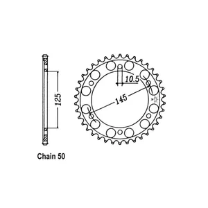 Piñón trasero JT 865.46