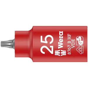 Wera, dado para punta Torx HF, aislado, tamaño TX25