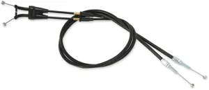 Cable de acelerador de vinilo negro