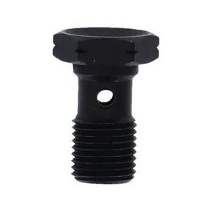 Tuerca banjo Goodridge, m10 x 1.00 negro