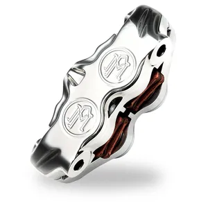 PM, pinza radial 'Standard' de 4 pistones. Cromado <span style="color: red;font-size: 0,5em">- PEDIDO ESPECIAL -</span>