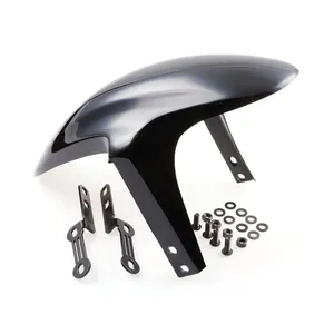 Cult-Werk, guardabarros delantero 'Custom V1'. Negro brillante <span style="color: red;font-size: 0,5em">- PEDIDO ESPECIAL -</span>