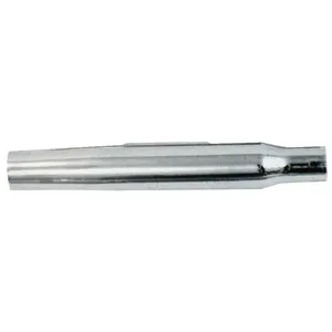 Paughco, Silenciador universal cónico. 17" de largo