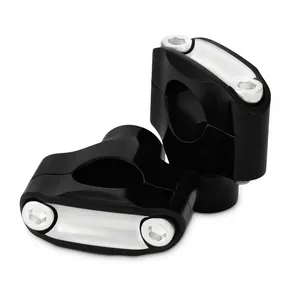 Burly, kit de elevadores Reaper. 1.5" de altura. 4 tornillos, 2 piezas. Negro CM