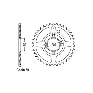 Piñón trasero JT 246.35