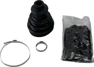 Par de botas Heavy-Duty negras con suela antideslizante para motocicleta