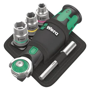 Wera, Set de bolsillo Zyklop 2 con dados métricos