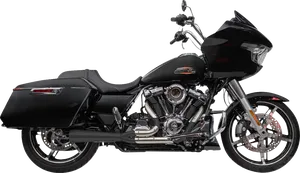 Sistema de escape 2-into-1 Assault montado en motocicleta
