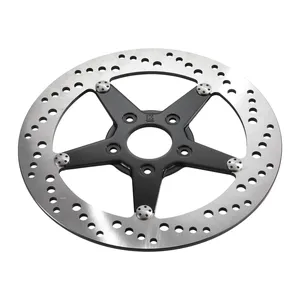 Disco de freno taladrado K-Tech de acero inoxidable 11,5"