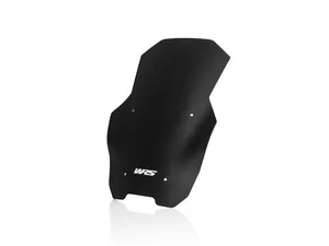 Parabrisas transparente montado en la parte delantera de un scooter