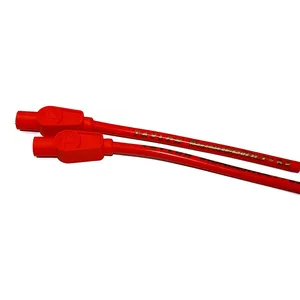 Kit de cables de bujía universales Taylor, 8,2mm ThunderVolt. Rojo