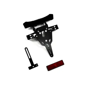 Soporte de matrícula Zieger Pro negro