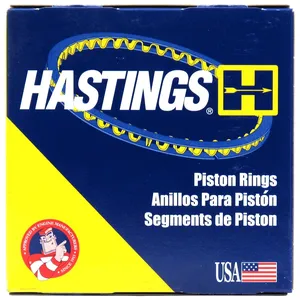 Juego de anillos de pistón Hastings, diámetro 3-7/16" chr/moly. +.030"