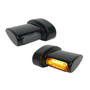 HeinzBikes, juego de intermitentes Micro Winglets. Negro