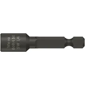 Llave de tuercas Wera con cuadrado de 1/4" - medidas US 1/4"