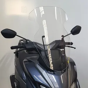 Parabrisas alto transparente para scooter Suzuki Burgman