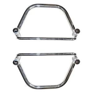 Soporte de alforjas Longride, cromado