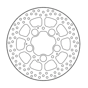 Rotor de freno serie Halo de Moto-Master