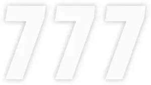 Number stickers - FX 7" # WHT-7