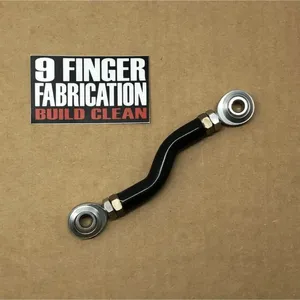 9Finger Fabrication, biela de freno para controles medios M8. Negro